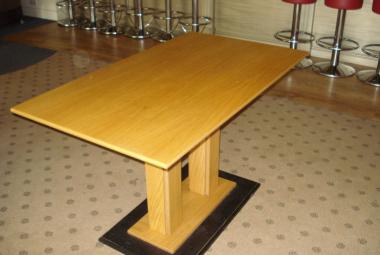 used dining table oak office home 