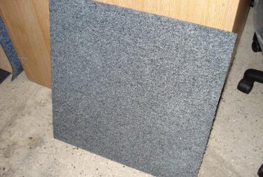 used heuga grey carpet tile newbury reading 
