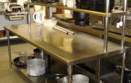 used 2000mm catering prep station chertsey 