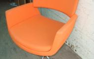 korus reception chair orange reading newbury berkshire 