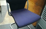 brunner cantilever meeting chair purple office designer newbury berks 