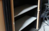 tambour cupboard with shelves wooden used newbury berkshire 