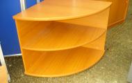 used desk height corner bookcase cherry newbury berkshire