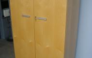 2 door maple veneer cupboard shelves hampshire berkshire executive 