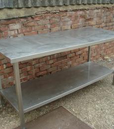 1.8m stainless steel preparation table reading newbury berkshire