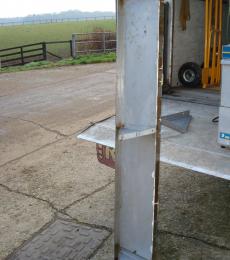 used 1.8m stainless steel catering shelf reading berkshire