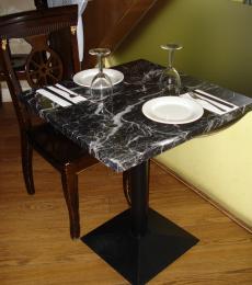 used dining table marble effect restaurant newbury chertsey