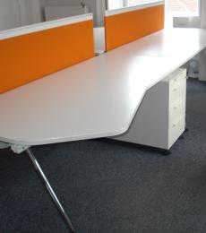 vitra 1800mm wave desk white berkshire
