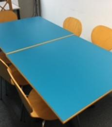 turquoise canteen table 4 seater newbury reading basingstoke office staff room