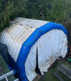 inflatable building temporary storage reading berks