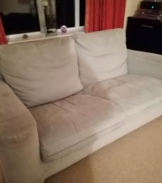 heals 2 seater sofa mint green berkshire