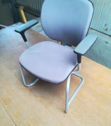 orangebox joy  cantilever meeting chair with arms grey newbury berks