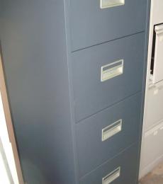 graphite grey foolscap filing cabinet midi range 