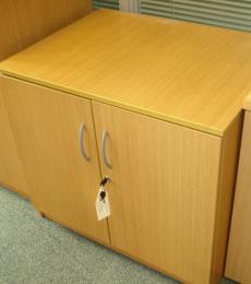 used office desk height cupboard oak berkshire