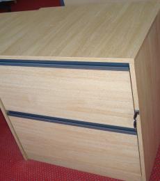 limed oak lateral filing  cabinet 