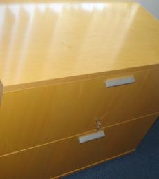 maple veneer lateral filing cabinet exec