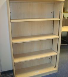 1600mm H maple bookcase with 4 shelves reading berkshire 