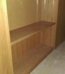 Low Bookcase Veneer 1 Shelf  berkshire hampshire 